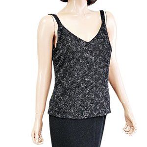 Alex Evenings Black Maxi-Dress